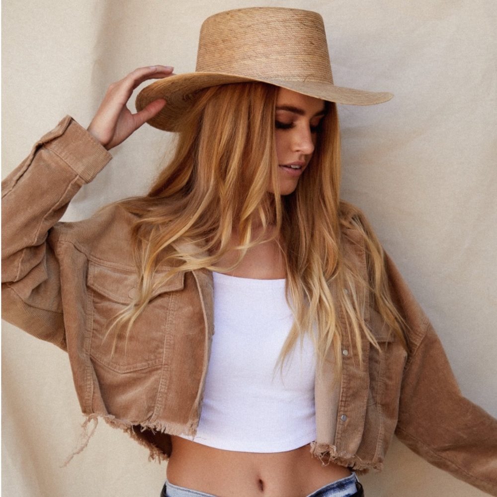12th Tribe Cropped Corduroy Jacket